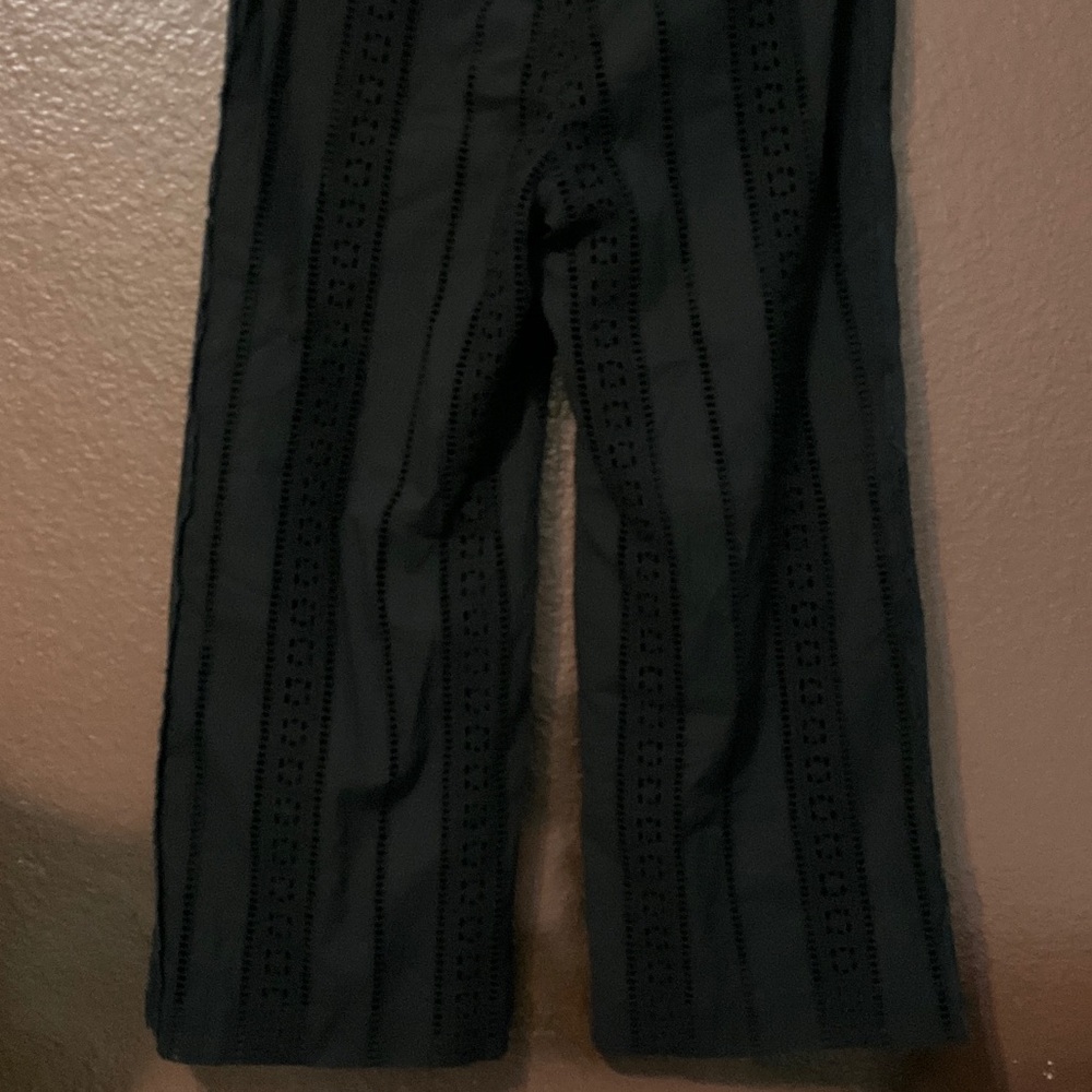 Veronica Beard Leta gaucho Women's Black Wide-Leg Pants - Picture 10 of 16